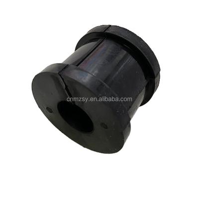 China Chinese Bus Splint Protective Wear Resistant Cylindrical Black Rubber Ring Used For Kinglong Bus Suspension Stabilizer Bar Rear Component for sale