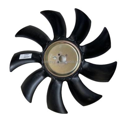 China 13VBK-08010 High Efficiency Bus Radiator Yutong Higher Nylon Fan Assembly Used For Bus Engine Radiator Golden Long Yutong Fan for sale