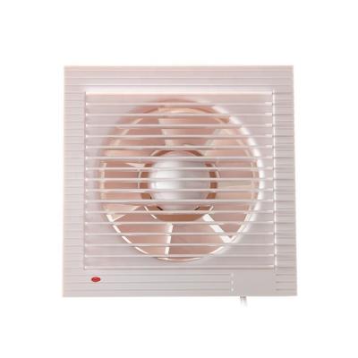 China Good Quality Home Use Cooper Square Motor Cooling Fans 4 5 6 8 Inch Silent Bathroom Glass Mounted Exhaust Fan Ventilation Fan for sale