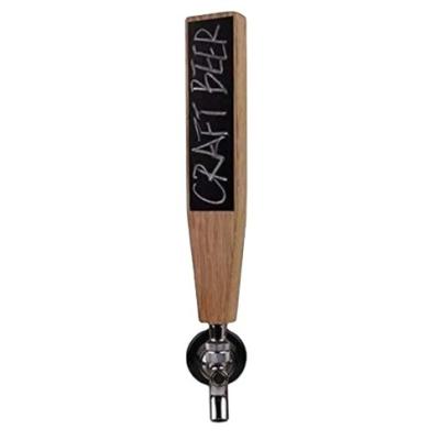 China Sustainable Table Wood Beer Tap Handle For BAR for sale