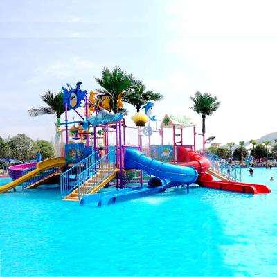 China Fun Safe Outdoor Water Playground Thematic Design Eco Friendly for sale