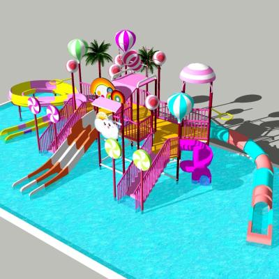 China Sturdy Back Yard Water Park Child Friendly OEM Service Available for sale