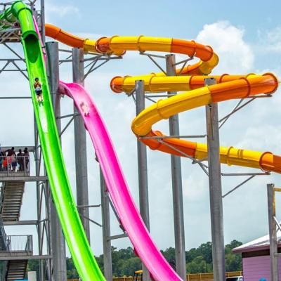 China Customizable 5-10 Meter Tall High Speed Water Slide With Strict QC Control for sale