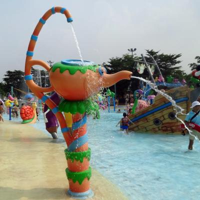 China Weather Resistance Fun Splash Park Water Play Equipment Customizable for sale