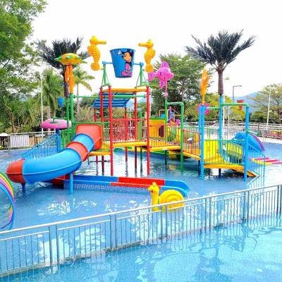 China 3-12 Years Old Kids Outdoor Water Playground Equipment Easy Maintance for sale