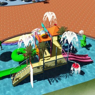 China Customizable Kids Funny Outdoor Water Playground OEM Available for sale