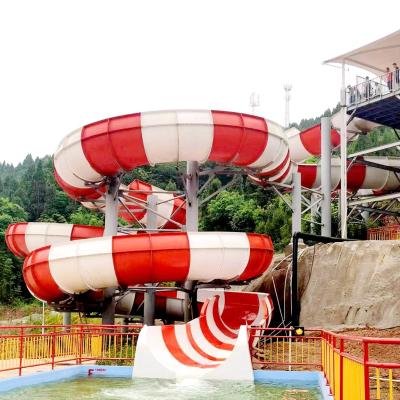 China 2.7m Wide Family Raft Water Slide For 4 Riders With Customized Height And Color for sale