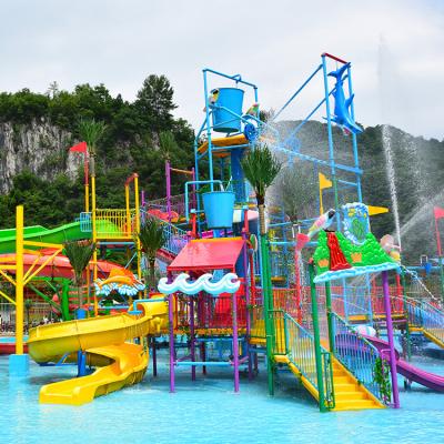 China Custom Theme Outdoor Water Playground For Water Spray Park Splash Pad for sale