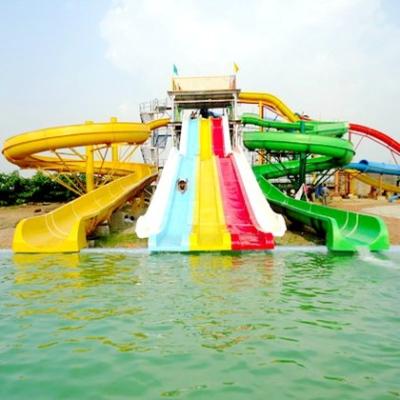 China Exciting Experience Commercial Water Slides Combo For Pools  Wear Resistance for sale