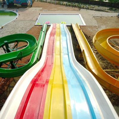 China Customised Amusement Park Water Slide Swimming Pool Water Slides  High Strength for sale