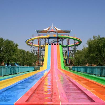 China Adults Giant Water Slide Long Water Slide  For Outdoor Entertainment for sale