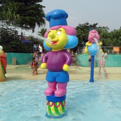 China Customizable Splash Pad Water Spray Park Multi Color Outdoor Water Play Equipment for sale