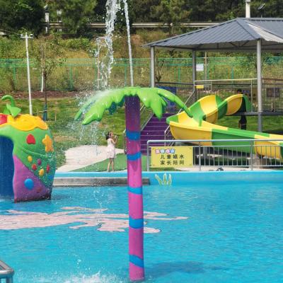 China Non Slip Splash Pad Water Spray Park Interactive Features For All Ages Multiple Colors for sale