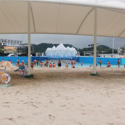 China High Strength Varying Capacity Water Park Wave Pool Multiple Color for sale