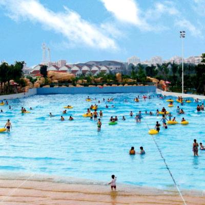 China Wave Pool Equipment With Lifeguards Wave Patterns And Lighting Effects for sale