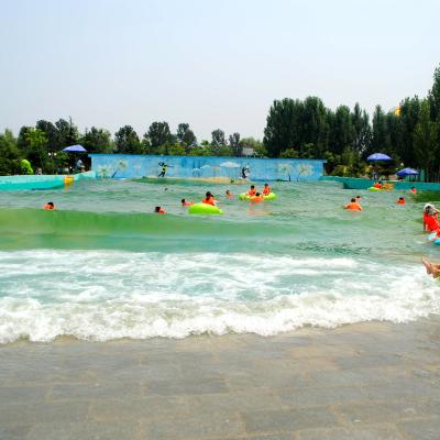 China Dynamic Concrete Water Park Wave Pool With Customizable  Height Frequency for sale