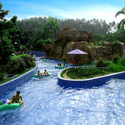 China Ice World Water Park Lazy River With Wheelchair Access 30 Minutes Duration for sale