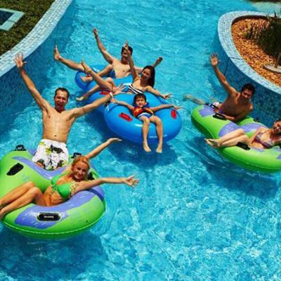 China Family Friendly Adventure Park Lazy River With 200 Capacity Slow Speed And Lifeguard Supervision for sale