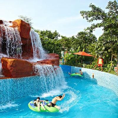 China Slow Ice World Outdoor Lazy River Slow Speed For 200 People 30-Minute Duration for sale