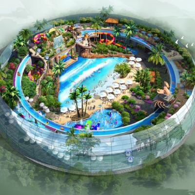 China Accessible Master Planning Site Analysis Indoor Water Park Design With Easy Maintenance for sale