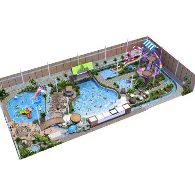 China Inclusive Water Playground Design For All Ages Capacity 500 People for sale