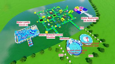 China Customizable INFLATABLE WATER PARK for Your Water Park Business for sale