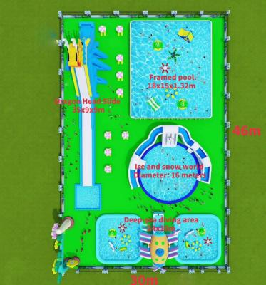 China Customizable INFLATABLE WATER PARK for Your Water Park Business for sale