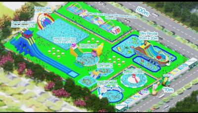 China Customizable INFLATABLE WATER PARK for Your Water Park Business for sale