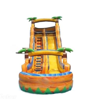 Chine Large Inflatable Water Slide With Pool  Adult Water Slide Bounce House Inflatable Slide à vendre