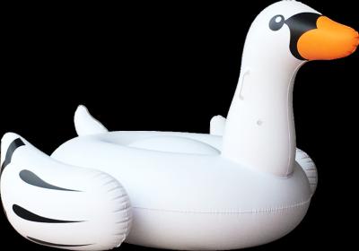 China Giant Inflatable Swan Pool Float Giant Swan Ride On zu verkaufen