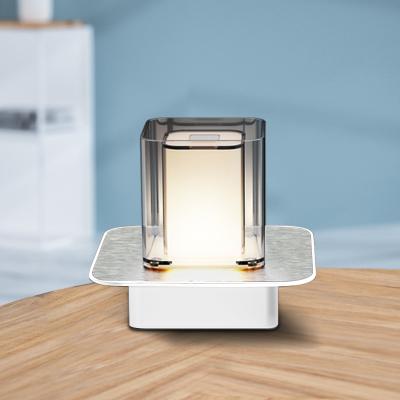 China Factory New Design ABS+PC+ Soft Light Aluminum Desk Reading Light Bedside Night Lighting LED Table Lamp for sale