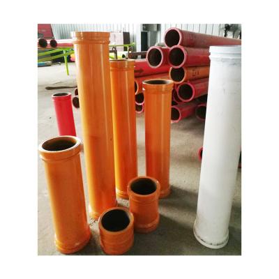 China Other custom length 110-4150MM double wall concrete pump accessories straight pipe wear resistant pipe for concrete pump for sale