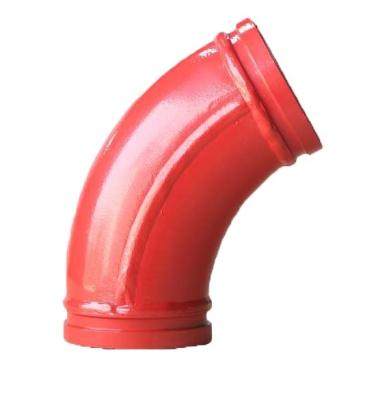 China Hotels 125XR232-60 Concrete pump spare parts putzmeister schwing elbow and bend pipes 60 degree for sale