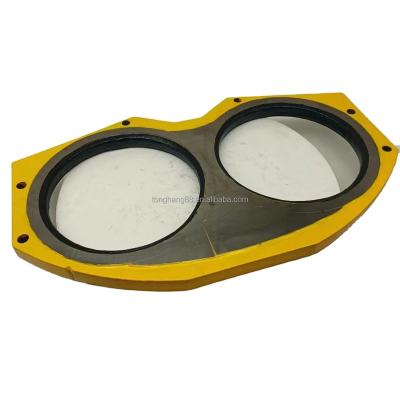 China Concrete pump truck Putzmeister Concrete Pump Spectacle Plate, spectacle wear plate DN230 DN200, concrete pump parts in construction machinery for sale