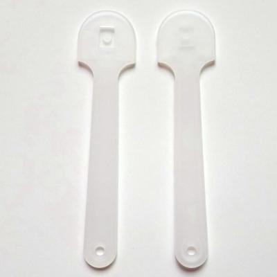 China China Promotion Plastic Stamp Fan Handle Fan Handle Transparent for sale