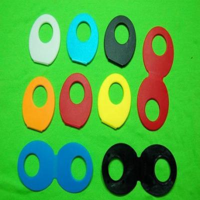 China China Promotion PP Hand Held Fan Custom Shape O Fan Plastic Handle for sale