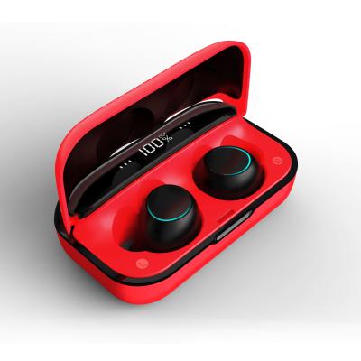 China In-Ear Logo Custom Mini Bluetooth 5.0 True Wireless Earbuds With Noise Canceling Technology for sale