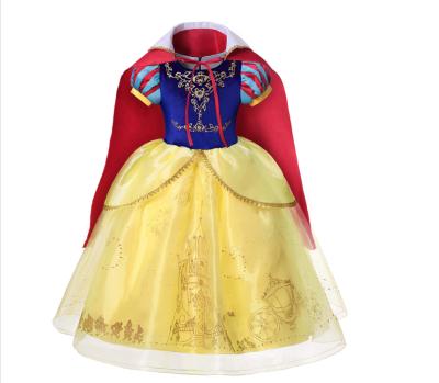 China 2020 New Polyester Snow White Princess With Red Cloak Halloween Cosplay Costume Party Birthday Dress for sale