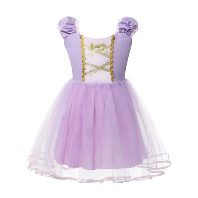 China 2021 New Product Polyester Princess Sophia Frozen Dress Elsa Princess Costume Girl Princess Costume for sale