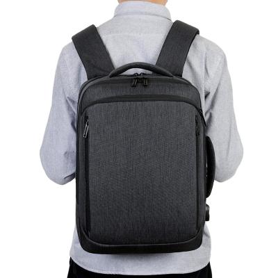 China With USB 2021 New Design Men's and Women's Large Business Travel Bag Fashion Oxford Cloth Male Shoulder Laptop Backpack for sale