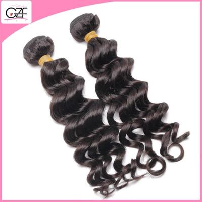 China Double Layers Hair Weft 9A Deep Wave Fashion Malaysian Virgin Hair Weave Bundles for sale