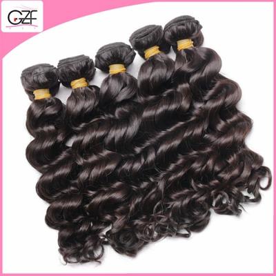 China Virgin Wet and Wavy Bundle Hair Weave 14'' 16'' 18'' 20 ''22'' Brazilian Deep Wave Curly Hair for sale