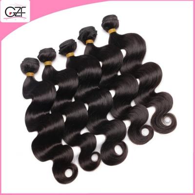 China Yes No Mixture No Shedding Medium Brown 8''-36'' feet 7A 100% Virgin Body Wave 3 Bundles for sale