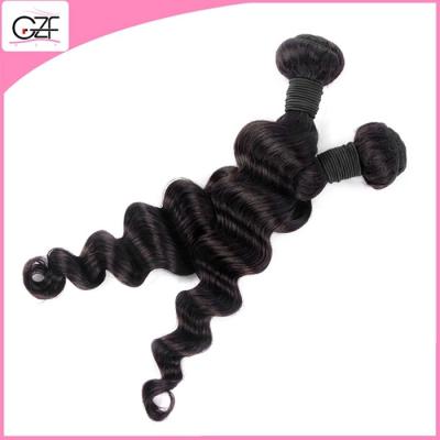 China No Nits 100g Brazilian Remy Weave for Fashion Lady Black Women Loose Wave Hair 4 pcs for sale