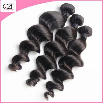 China Overnight Shipping DHL Sensational Weave Best Quality Indian Loose Wave Virgin Hair for sale