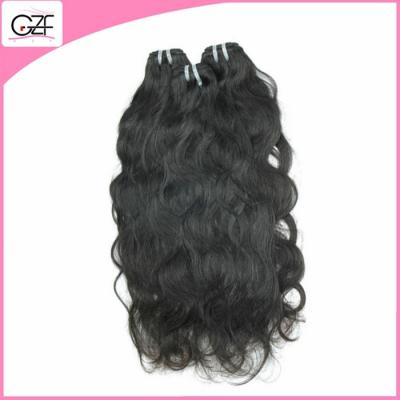 China Hot Selling Virgin Indian Remy Wavy Hair Natural Wave Top Grade Indian Virgin Hair Bundle for sale