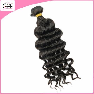 China Natural Color Brazilian Virgin Deep Wave Hair Wholesale Price Cheap Unprocessed Hair for sale