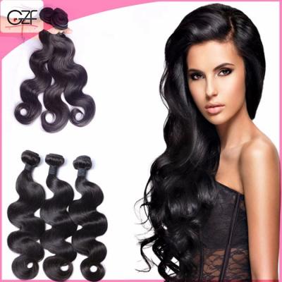 China 5a Virgin Unprocessed Peruvian Remy Hair Body Wave,African American Peruvian Hair Bundles for sale