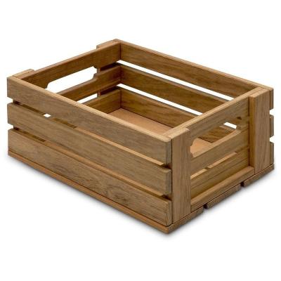 China Large Wooden Crate Set Wedding Decoration / Wooden Display Baskets Goods Storage Boxes Wooden Crates For Beer Wine Packing And Transport for sale