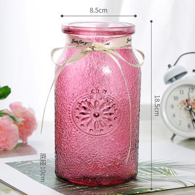 China Traditional Custom Large Glass Flower Ceramic Vases for sale